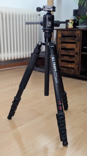 Stativ triopo ge3230 carbon - stativ,