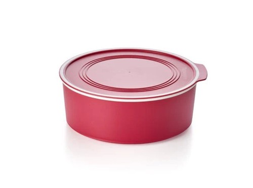 Tupperware schüssel rund rot - tupperware,