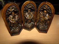 Fu Lu Shou Sanxing Triptychon Figuren Drei Sterne Dreigestirn Altar - Schrein