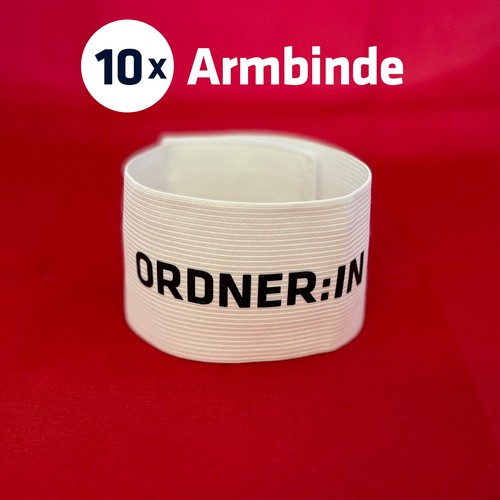 10x armbinde ordner - armbinde, ordner:in