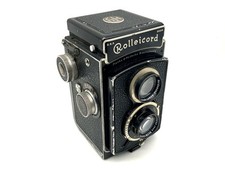 Rollei F&H Rolleicord TLR mit Triotar 7,5cm 1:3,5 Zweiäugige Analogkamera