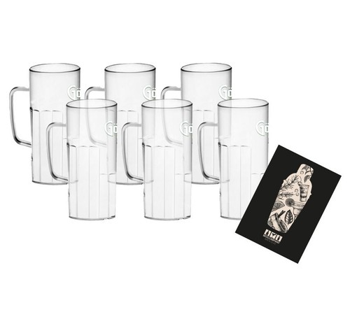 Gösser bierglas 6er - gösser, krug