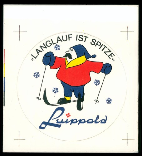 Werbe aufkleber luippold - aufkleber,