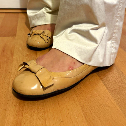 Prada damen ballerinas - prada, beige