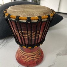 Djembe Trommel Bongo 13,5cm Durchmesser Kinder Musikinstrument Musik Klang