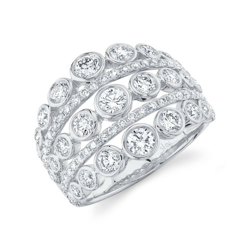 14k weißgold diamant - weißgold,