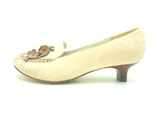 Laura Conte Damen Halbschuh Pumps Absatzschuh High Heels Beige Gr. 37 (UK 4)