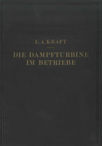 Kraft die dampfturbine - e., |