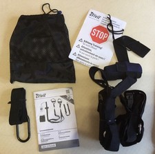 Crivit Schlingentrainer Fitnessbänder Suspension Sling Trainer mit Türanker