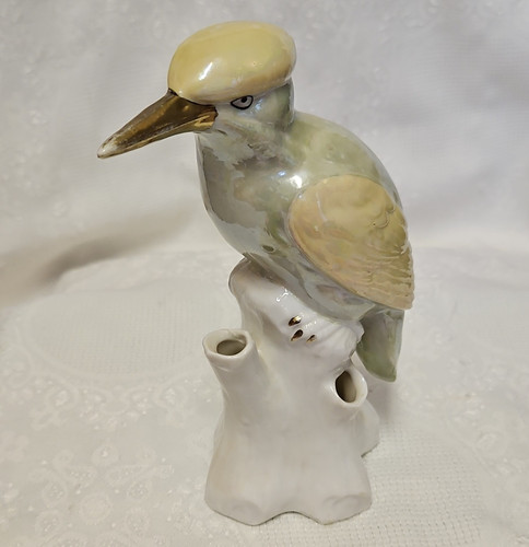Porzellanfigur vogel auf - porzellanfigur,