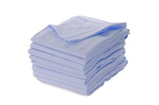 Moltontuch blau kochfest