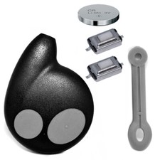 Funk Fernbedienung Gehäuse Alarm Anlage Handsender Mikrotaster für Cobra