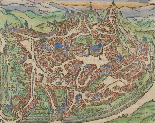 Aachen vogelschau - aachen,