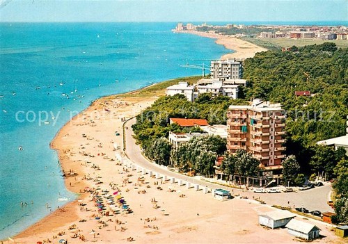 Grado pineta fliegeraufnahme - grado,