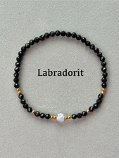 Armband aus schwarzem Turmalin