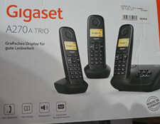 Gigaset A70A Trio Schnurlos Telefon schwarz