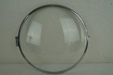 Ersatzglas mit Lünette Kaminuhr Chrom Wanduhr vintage Konvex 180mm Glas Durchm.