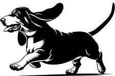 BASSET Aufkleber - Basset