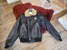 Fliegerjacke Lederjacke Herren Commando Aviator Pilotenjacke