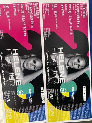 Helene fischer tickets - 2x,