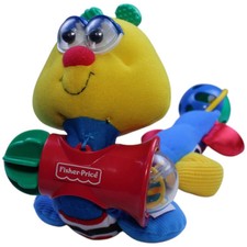 Vintage Fisher-Price Drehspaß Raupe Activity-Kuscheltier 55cm Gebraucht Raupe 19