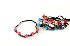 Haarband Stirnband Blumen Boho Hippie Festival Party Hochzeit Haarschmuck A128