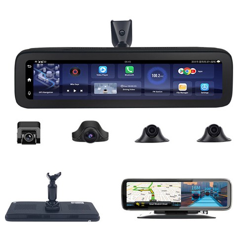 Rückfahrspiegel dashcam - 12”,