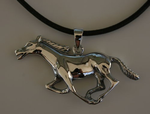 Anhänger pferd 925 sterling - ,
