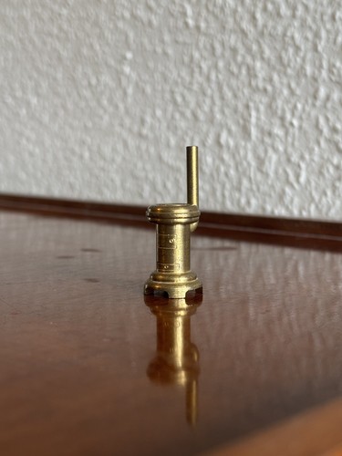 Alte messing miniatur ofen - miniatur, /