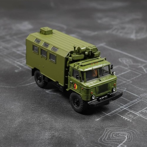 Soviet truck modelltruck - truck-66,