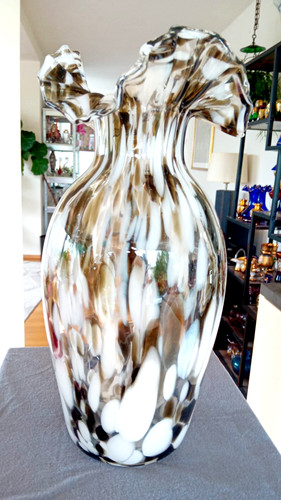 Große glas vase murano - glas,