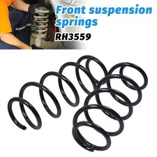 2x Federn Fahrwerksfeder Vorne