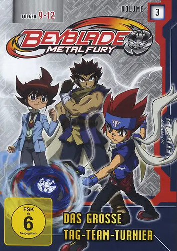 Beyblade metal fury volume 3 - volume,