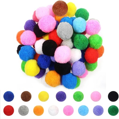 Bunte pompoms set für - bunte,