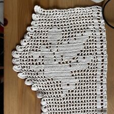 häkelgardine handarbeit