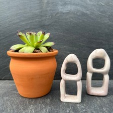 Set 2 Speckstein Skulpturen