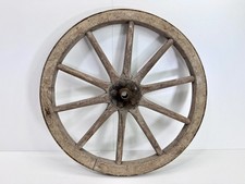 Altes antikes Wagenrad Holzrad Leiterwagen Heuwagen Deko Landhaus Shabby #9369