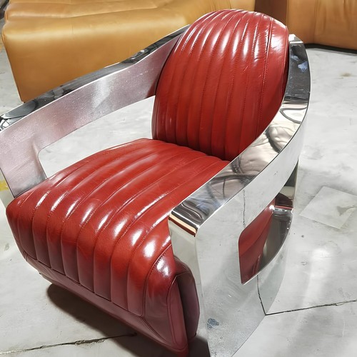 Aircraft vintage ledersessel - vintage,