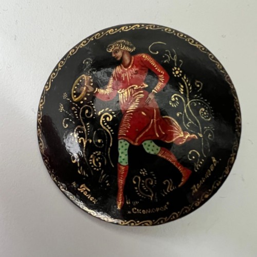 Vintage brosche skomoroch - brosche,