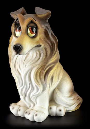 Lustige hunde figur - lustige, collie