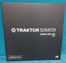 NI: Traktor Scratch control vinyl MK2, black. Neu