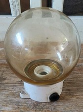 Hoflampe / Außenlampe mit Keramiksockel 100W - DDR Qualität 