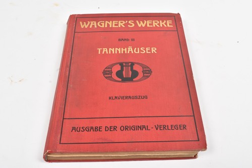 Wagner werke band iii - werke,