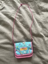 Scout Brustbeutel Pferde blau / pink Mädchen