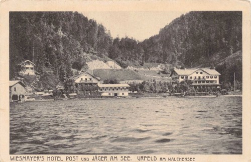 Postkarte urfeld walchensee - urfeld,