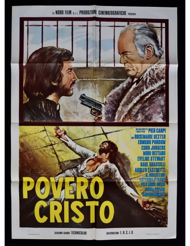 Manifesto povero cristo - manifesto, pier