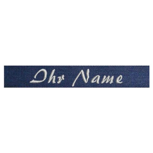 Namensschild mit klett - namensschild,