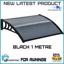 Türvordach Markise Unterstand Vorne Hinten Veranda Außen Beschattung Terrasse Dach Abdeckung 1,0m