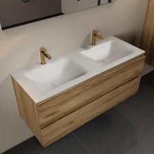 corian waschtisch set weiß
