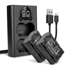 2x Kamera Akku + Dual